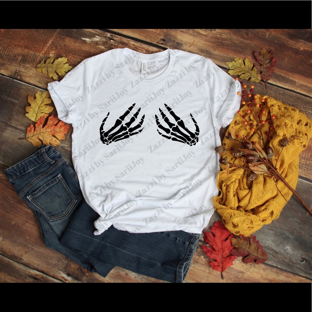 Skeleton Hands shirt